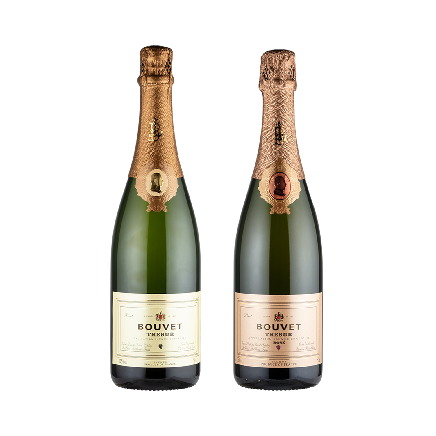 BOUVET LADUBAY Duo – Trésor blanc & rosé - 0,75L