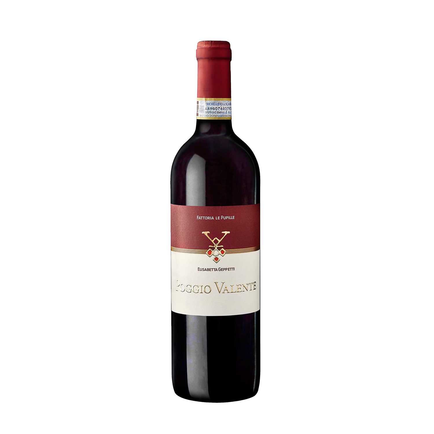 FATTORIA LE PUPILLE - Poggio Valente - Toscana rosso IGT 2017 - 0,75L